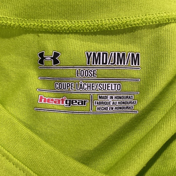 Under Armour | Girls Youth V Neck Tee - Size Medium - Picture 3 of 5